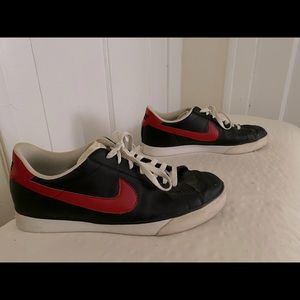 Nikes, low, sz13, Black/Red/White